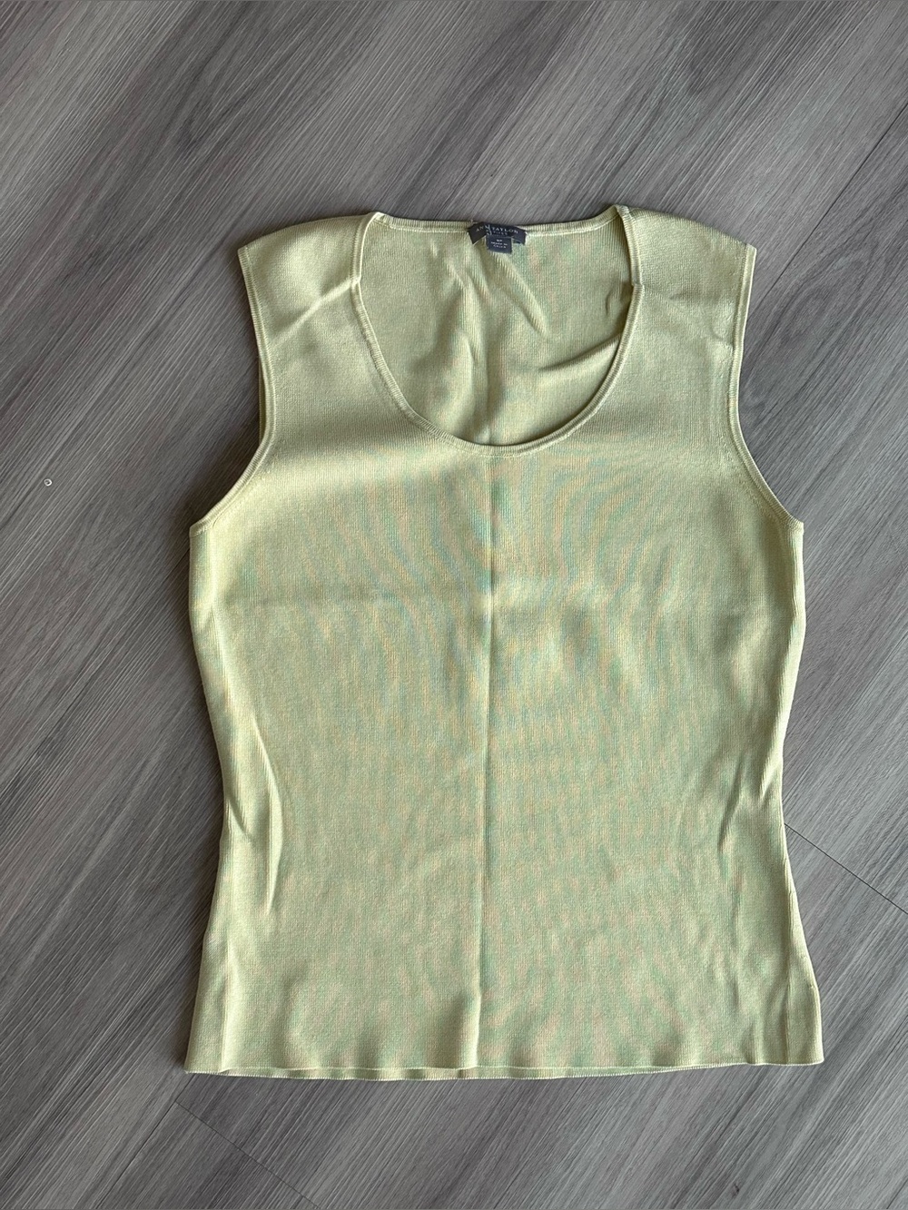 Ann Taylor Yellow Tank Top